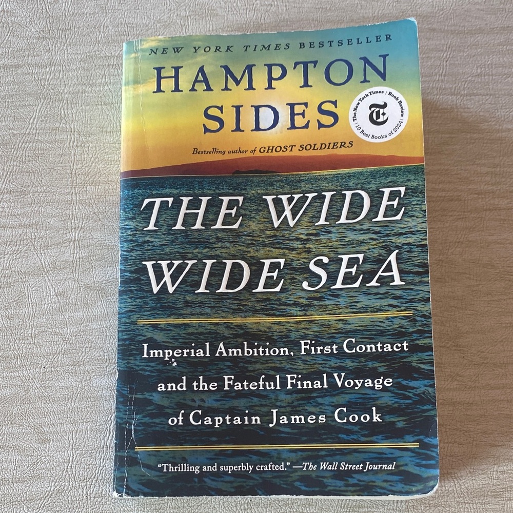 THE WIDE WIDE SEA Paperback Book by Hampton Sides